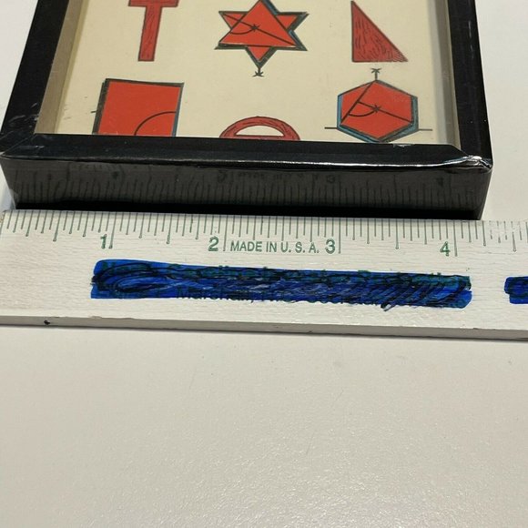 Vtg Geometrical Puzzle B Shackman Child Adult - Picture 7 of 7
